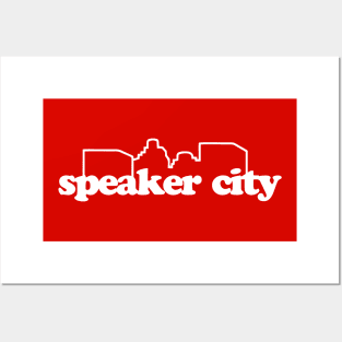 Speaker City Posters and Art